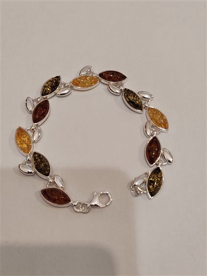 Bracciale Spolti Gioielli Donna in Argento Ambra BRAR-2-35 - BRAR-2-35